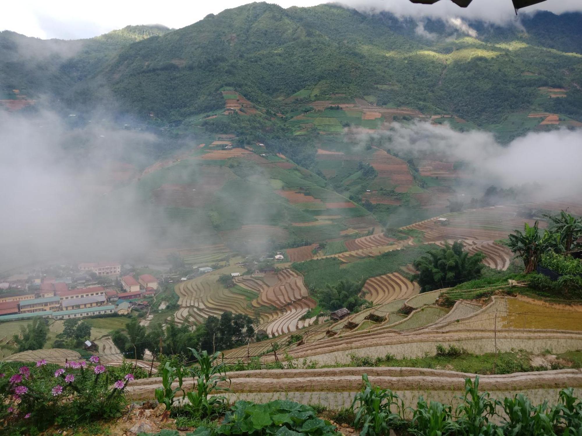 Mu Cang Chai Big View Homestay, Tour & Vegetarian المظهر الخارجي الصورة