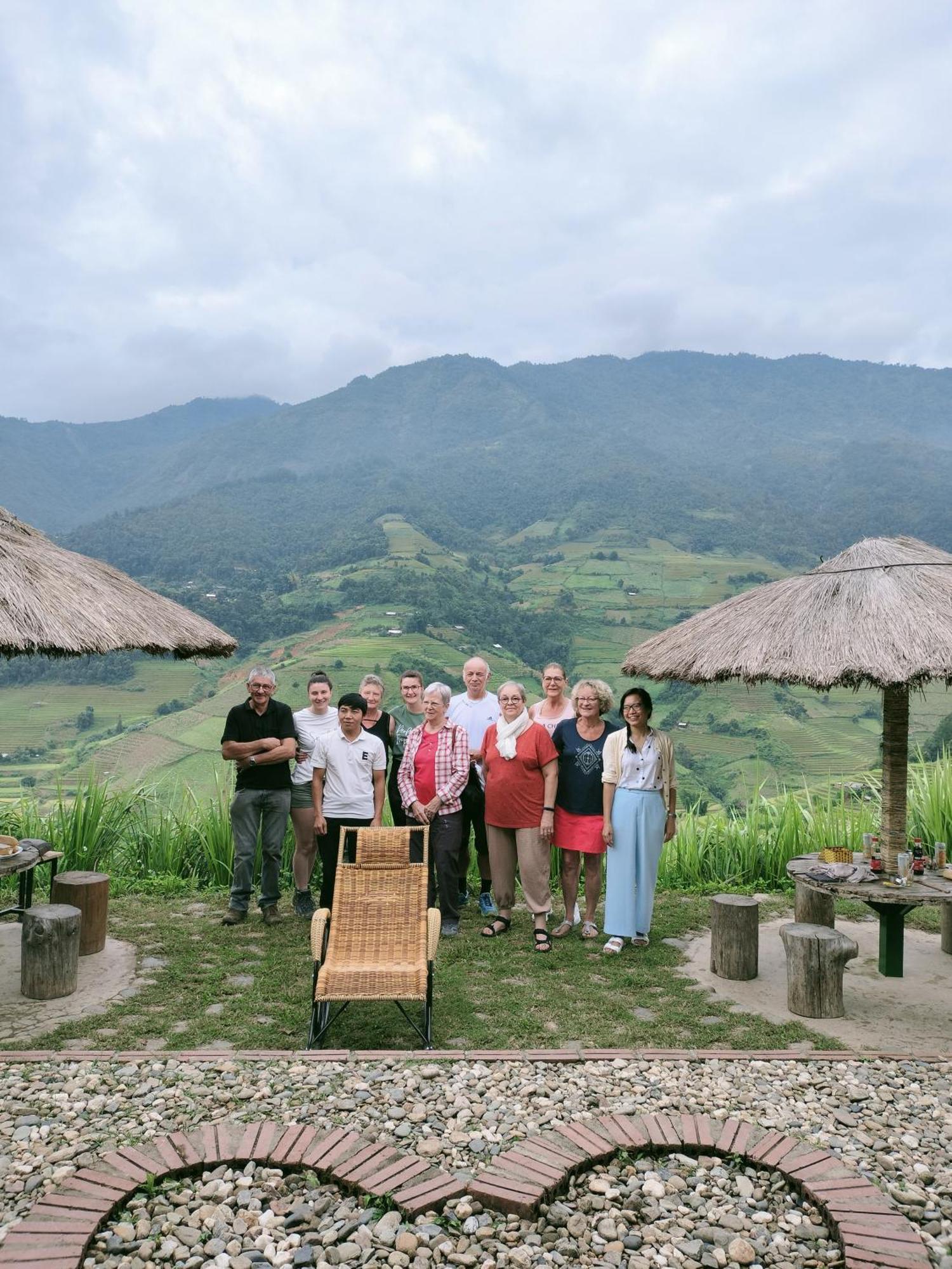 Mu Cang Chai Big View Homestay, Tour & Vegetarian المظهر الخارجي الصورة
